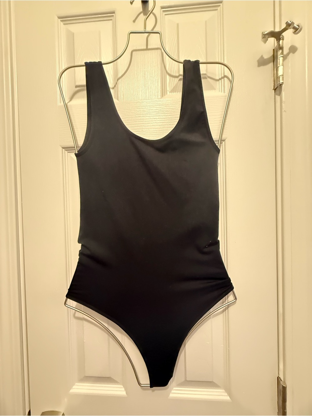 MINDD Base Layer Thong Body Suit Black  medium Large